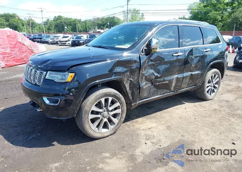 2018 Jeep Grand Cherokee Overland 4X4 из США, поврежденный, VIN 1C4RJFCG5JC437475